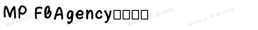 MP FBAgency字体转换